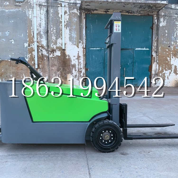 茶陵县小型电动叉车1吨2吨步行站驾式电瓶堆高充电装卸车液压升降车铲车